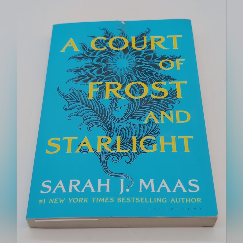 A Court of Frost and Starlight by Sarah J. Maas - Turquoise Cover